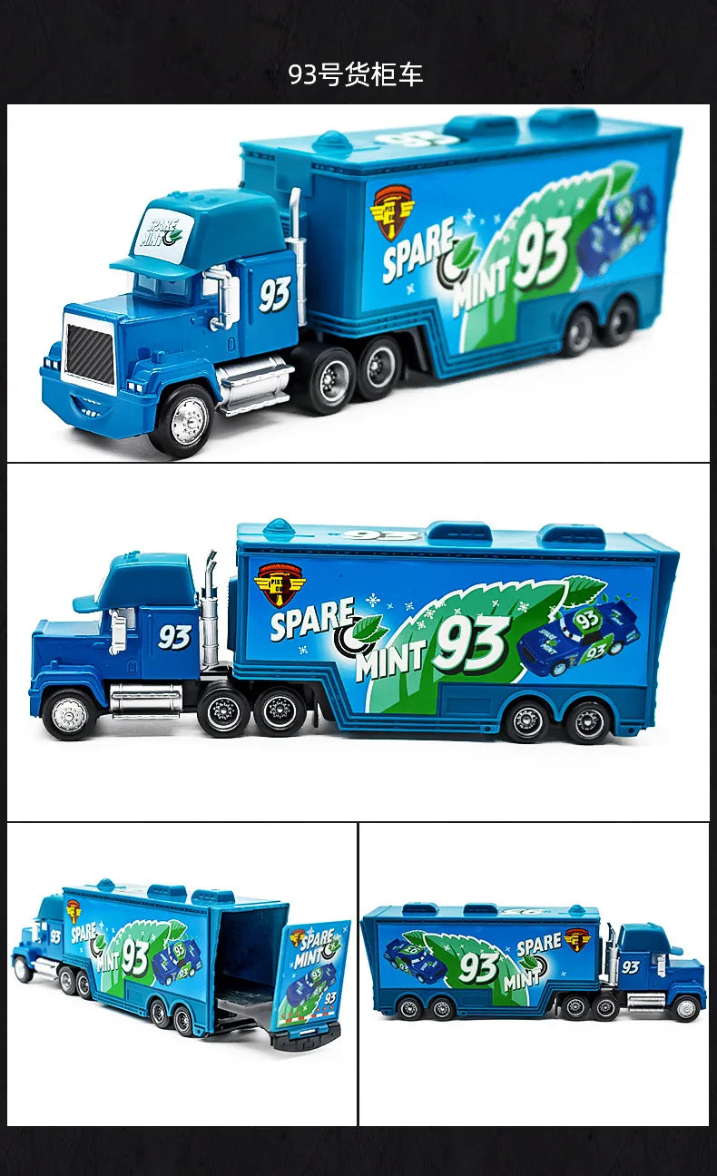 Toy Cars 2 & 3 Metal Die-Casting Car Toys Set #95 Mcqueen Truck King Jackson Storm Sally Ideal Birthday Gift For Boys