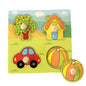Double Sided Strip 3D Puzzles Baby Toy Wooden Montessori Materials Educational Toys For Children Large Bricks Kids Learning Toys