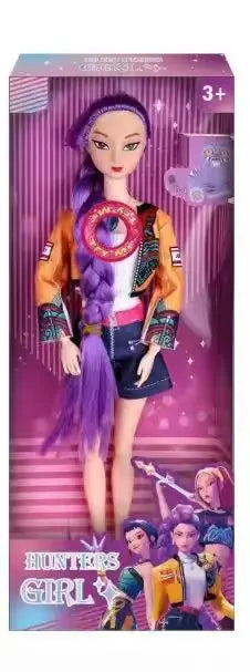 2026 Hot Music Style KPop  Anime Figure Rumi Mira Zoey Action Figure Cosplay Doll Cute Gift for Kids Birthday Gifts