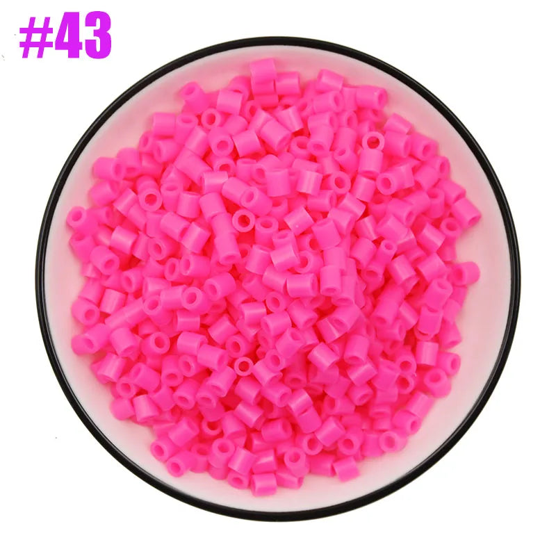 5.0mm/500pcs Bag Mini Perler Hama Beads Iron Beads for Kids Diy Puzzles High Quality Handmade Gift Toy Hama Bead
