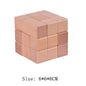Wooden Luban Lock Unlock Interlock Game Brain Teaser Puzzle Inteligencia Rompecabezas 3D De Madera Montessori Educational Toys