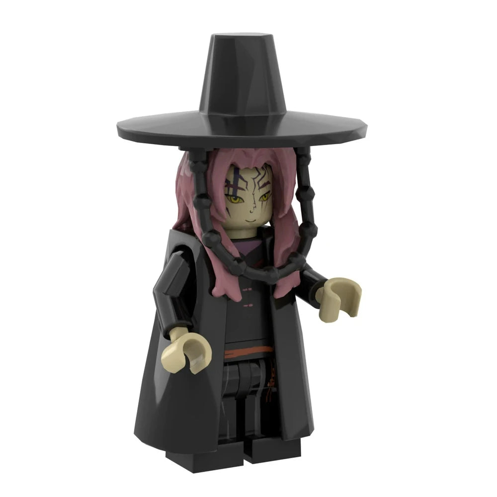 Hot Bricks KPop Demon Hunters Building Blocks Rumi Figures Assembly Model Doll Plastic Doll Building Blocks Toy Birthday Gifts