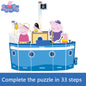 Peppa Pig Puzzle Three dimensional Children's Intelligence Enlightenment George Toys 3-6 Year Old DIY Handmade Gift