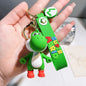 Super Mariod Keychain Mariod Bros Luigi Toad Yoshi Bowser Action Figure Model PVC Cartoon Bag Doll Toys Gift Y2k Fashion