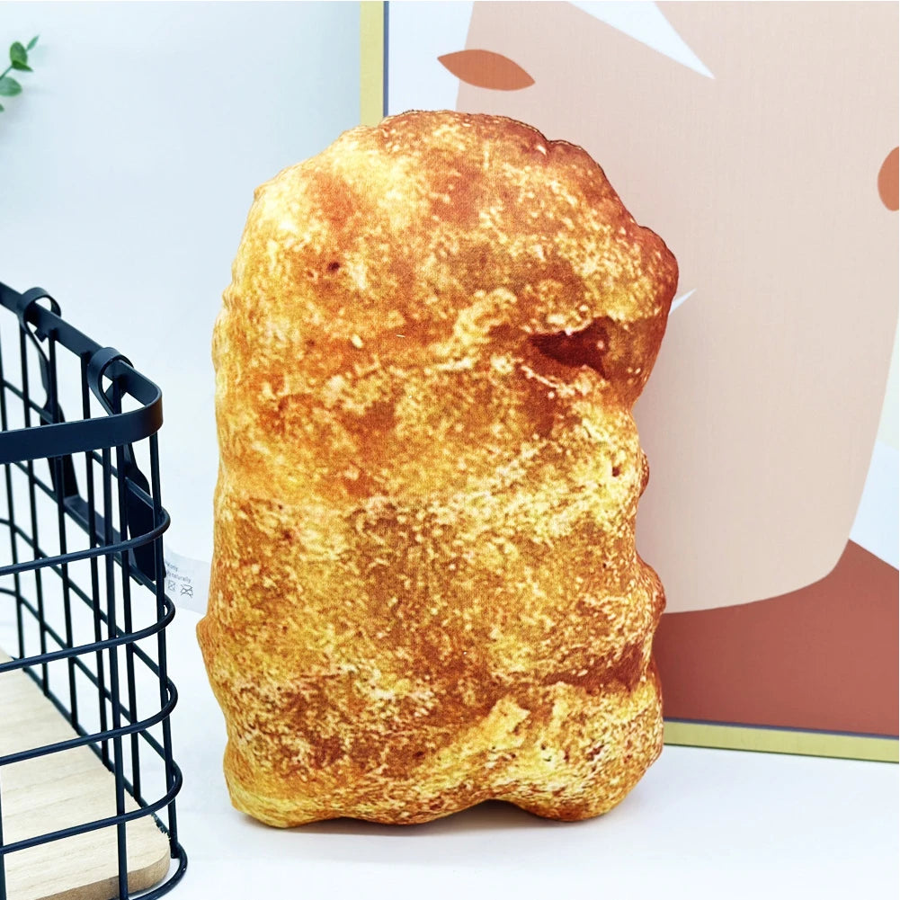 Cute Stuffed Animal Doll Creative Baby Doll Sleep Pillow Cushion Cartoon Chicken Nuggets Anime Smiling Doll for Kids and Adults