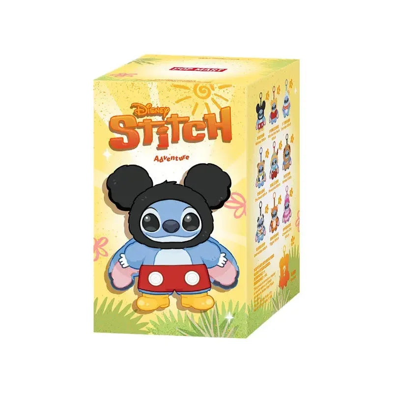 POP MART Disney Stitch Adventure Series Vinyl Plush Trendy Blind Random Box Toys Mystery Box Guess Bag Action Figure Gift