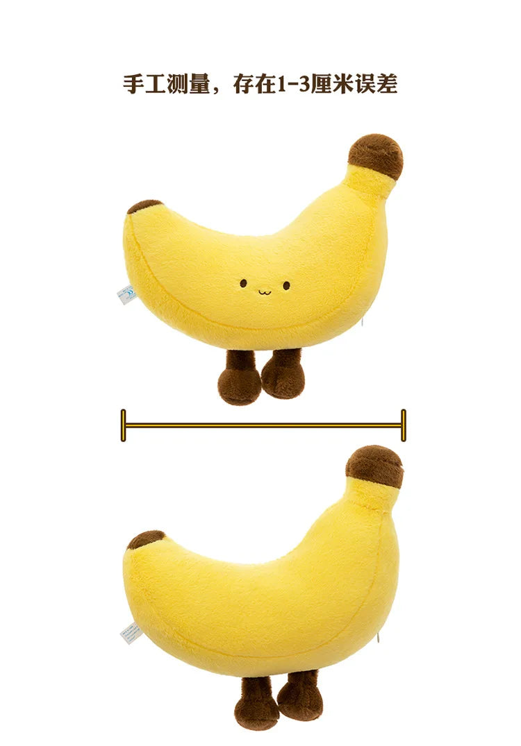 Simulated Fruit Doll Fun Long Leg Banana Children's Doll Pillow Soft and Comfortable Funny Doll Gift