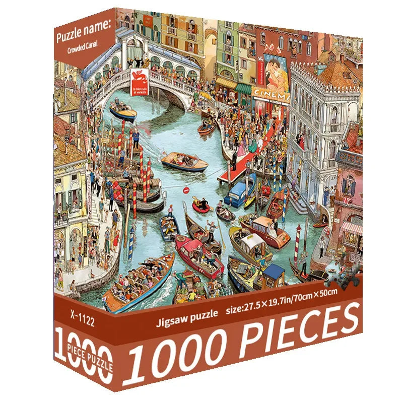 1000 Piece Puzzle for Adults Challenging Decompression Creative Home Decoration Gift All Special Occasions
