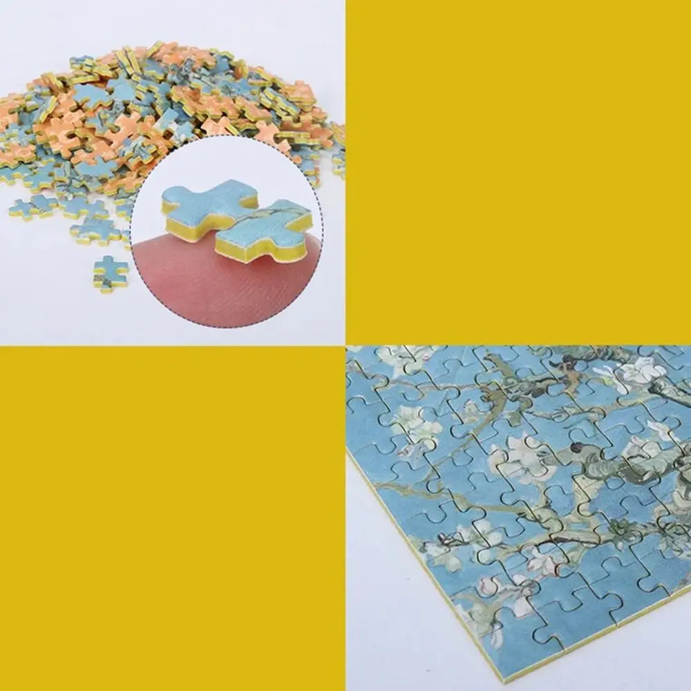 150PCS/Set Creative Oil Painting Jigsaw Puzzles Gifts Mini Puzzle Game Test Tube Decompression Game Adult Children