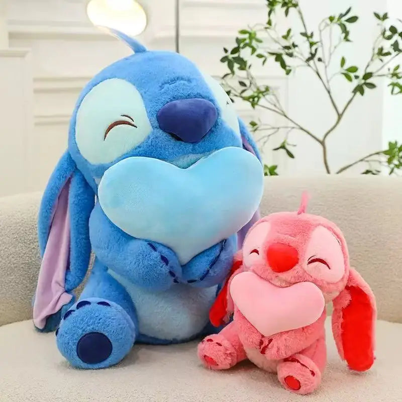 30cm Lovely Lilo & Stitch Plush Doll Toys Kawaii Disney Stitch Angel Stuffed peluche Dolls Children's Birthday Gift Decoration