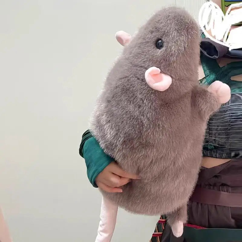 1Pcs Realistic Fancy Rat Plush Toy Stuffed Animal Doll Cute Funny Soft Pillow for Girls Birthday Gift 35/50/90cm Mouse Toy