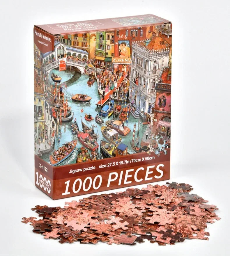 1000 Piece Puzzle for Adults Challenging Decompression Creative Home Decoration Gift All Special Occasions