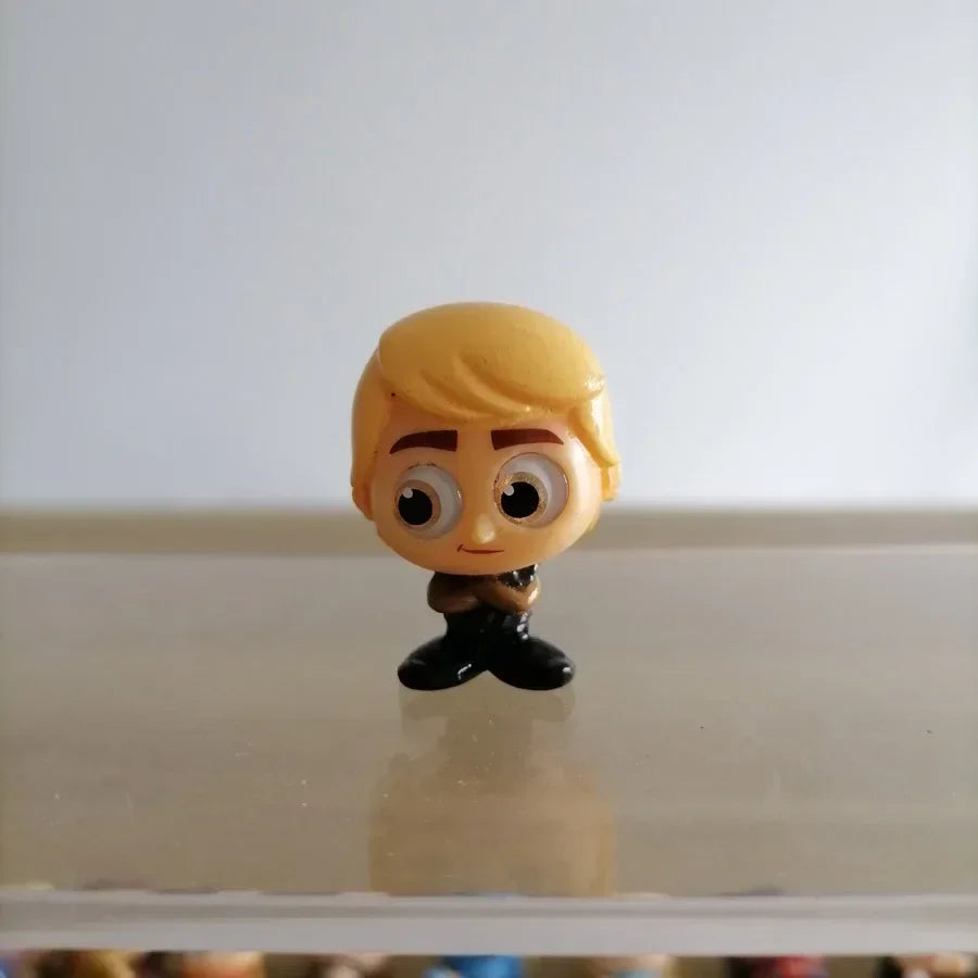 Disney Doorables Action Figures Mickey Minnie Forky Desktop Decoratoion Kawaii Big Eyed Doll Cartoon Model Toys Kids Gifts