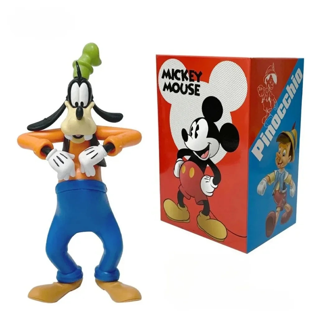 2026 New Disney Mickey Mouse Donald Duck Winnie The Pooh Goofy Action Figure Kawaii PVC Model Doll Collection Toys