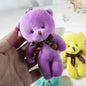 Plush Bear Keychain Soft Stuffed