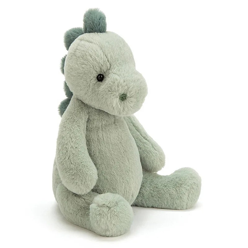 23cm Kawaii Animals Elephant Bear Dinosaur Soft Plush Dolls Stuffed Panda Pig Plushie Baby Toys Gifts For Children
