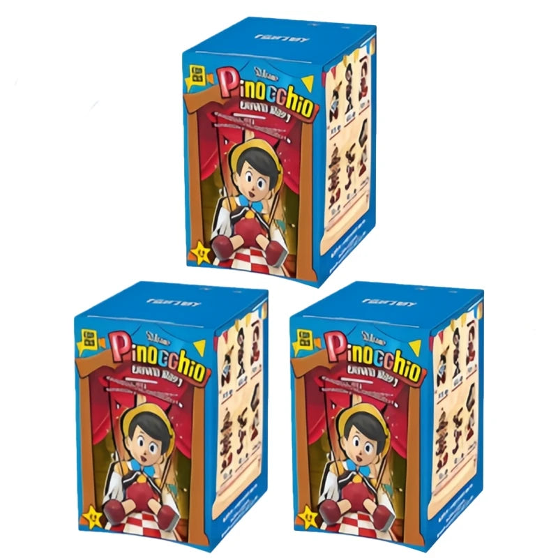 TOP TOY Disney Pinocchio Growth Diary Series Blind Box Animation Desktop Ornaments Cute Children's Toys Figures Birthday Gifts