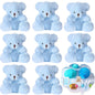 12-96PCS Mini Bear Plush Stuffed Small Teddy Bear Bulk Animal Toy Bear Doll Keychain for Baby Shower Birthday Gifts Party Favors