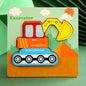 Good Quality 3D Wooden Puzzle Jigsaw for Children Cartoon Animal Puzzles Intelligence Kids Early Educational Cognitive Toys