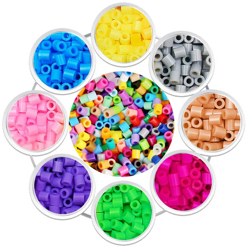 5.0mm/500pcs Bag Mini Perler Hama Beads Iron Beads for Kids Diy Puzzles High Quality Handmade Gift Toy Hama Bead