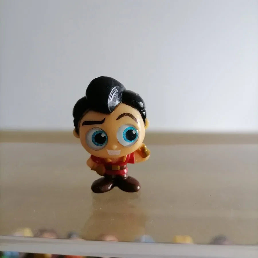 Disney Doorables Action Figures Mickey Minnie Forky Desktop Decoratoion Kawaii Big Eyed Doll Cartoon Model Toys Kids Gifts