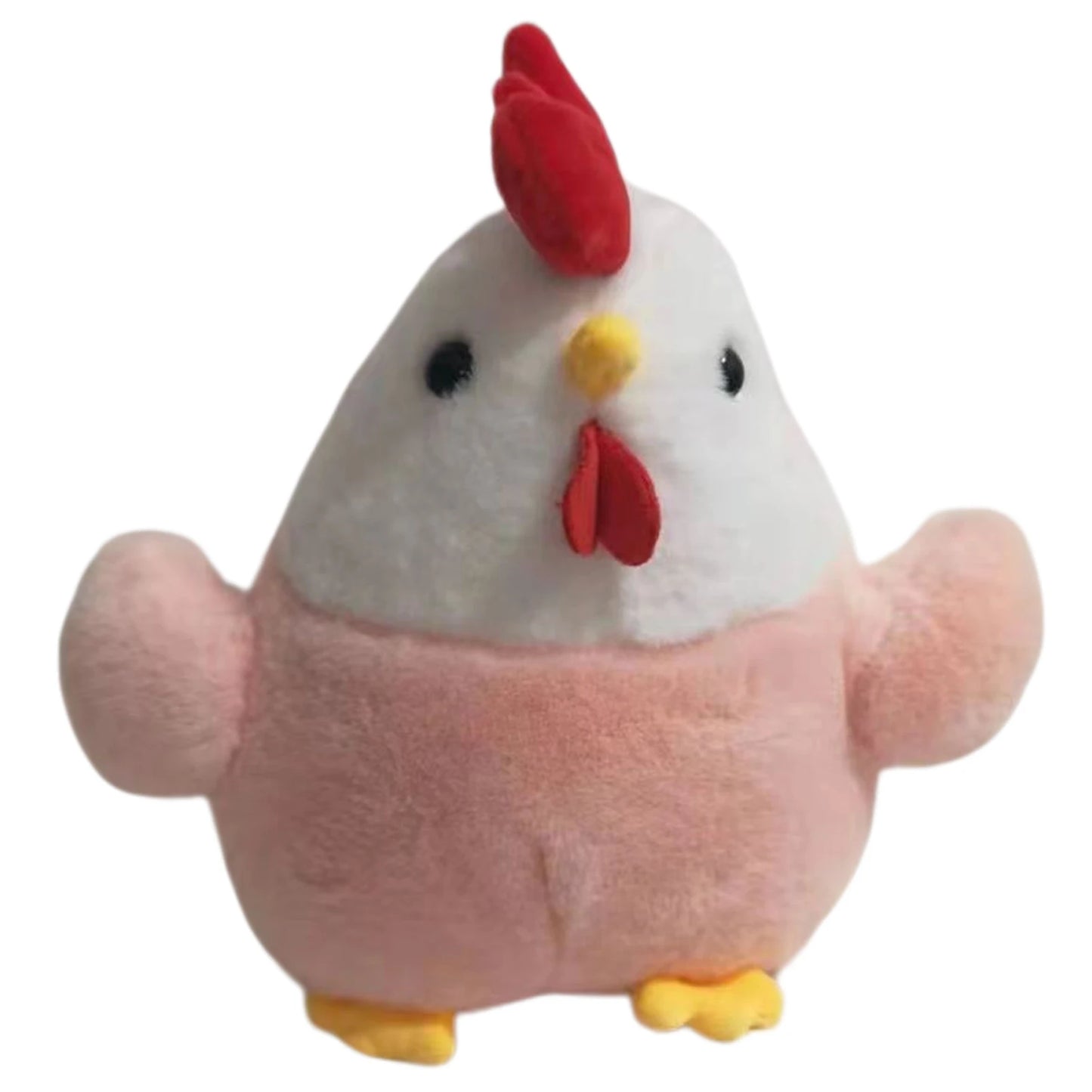 Chicken Plush Toy Soft Fluffy Chicken Stuffed Animal Super Soft Hugging Cuddly Doll Pillow For Room Decor Present For Friends