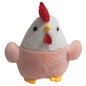 Chicken Plush Toy Soft Fluffy Chicken Stuffed Animal Super Soft Hugging Cuddly Doll Pillow For Room Decor Present For Friends
