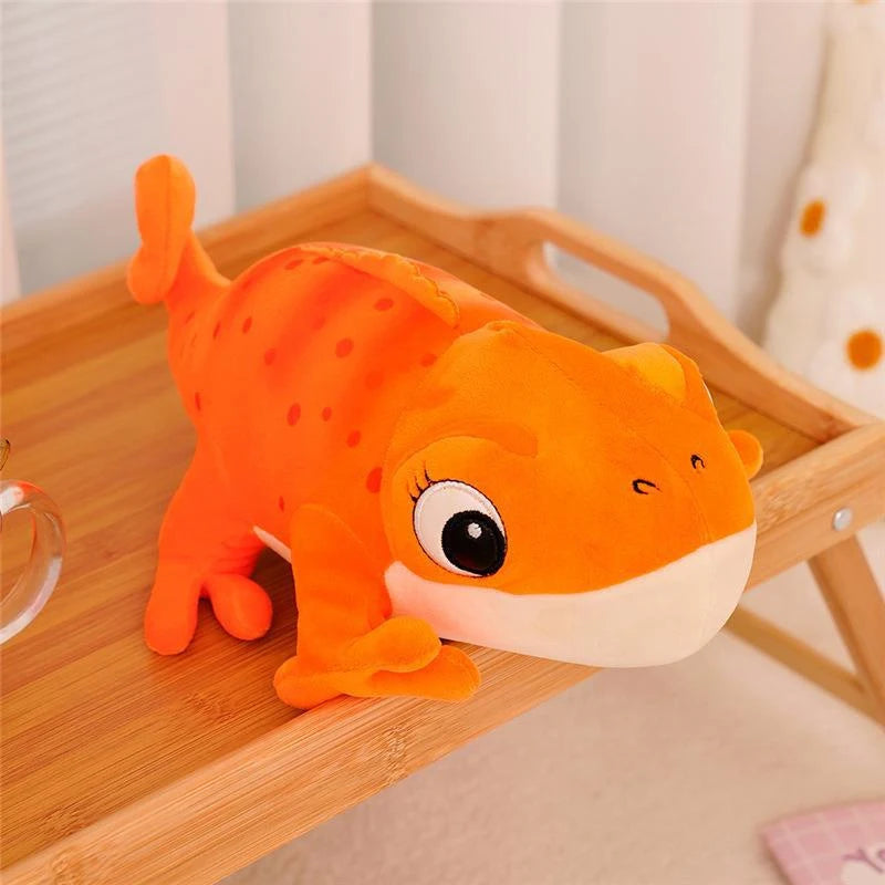 30cm Cartoon Chameleon Doll Plush Toy Pillow Reptile Stuffed Pillow Birthday Gift Toy For Children