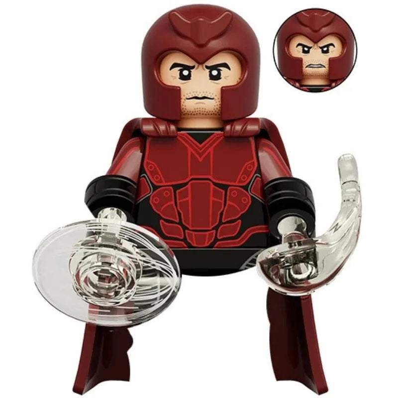 Blind Box Mini Building Blocks TV6205 Figures Big Goblin Spiderman Iron Man Venom Captain Hawk Deadpool Armor Christmas Gift Toy